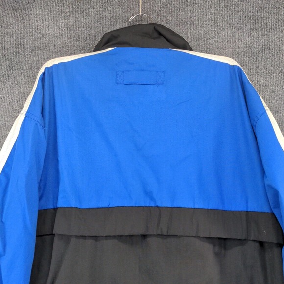 OshKosh B'gosh Men's Full Zip Snap Windbreaker Jacket Multi Medium Vintage - Picture 8 of 14